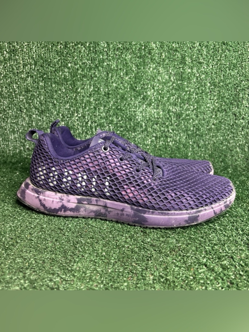 NOBULL Diamond Knit‎ Runner Purple Athletic Sneakers Shoes Women’s Size 10